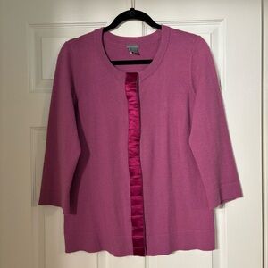 Ann Taylor Button Down Sweater in Size XL